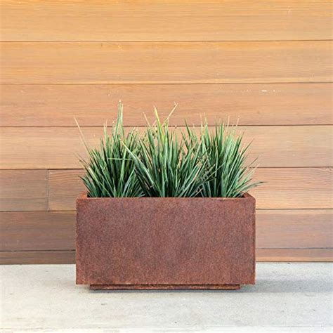 vekadeck metallic long box|veradek long box planters.